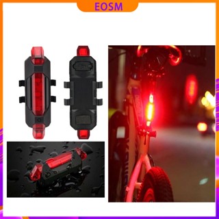 EOSM ไฟจักรยาน ไฟท้ายจักรยาน แบบชาร์จ USB ไฟติดจักรยาน ไฟจักรยาน led ชาร์จไฟผ่าน ไฟเตือนจักรยาน Bicycle warning light