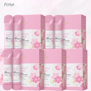100pcs Sakura Moisturizing Sleeping Masks Anti Wrinkle Night Cream Facial Mask Anti Aging Nourishing Skin Care Product F