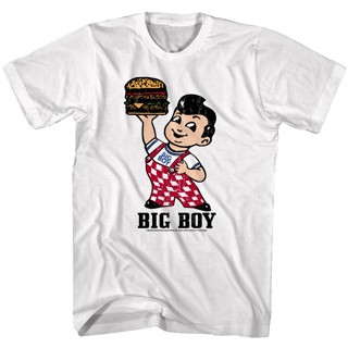 Bobs Big Boy T-Shirt เสื้อขาว เสื้อยืดวินเทจ