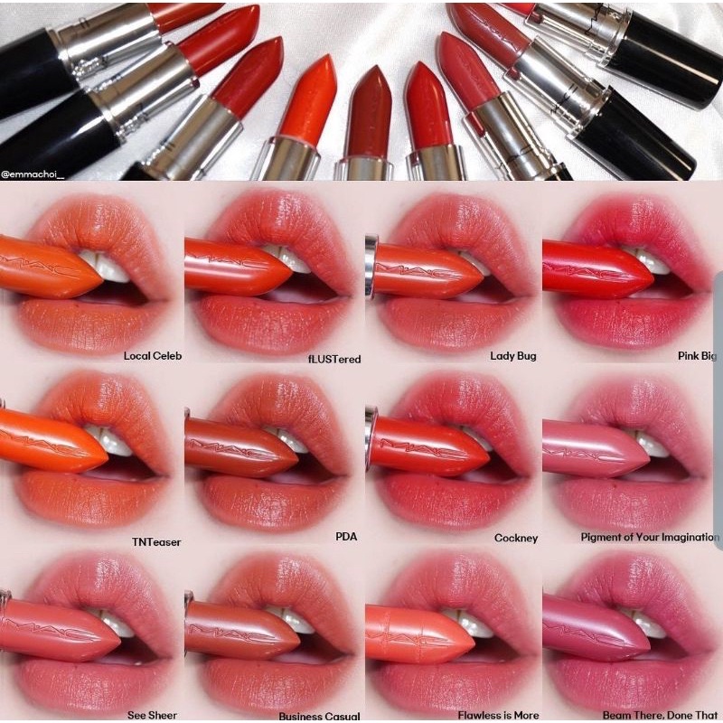 พร้อมส่ง-ป้ายไทย-mac-lustreglass-sheer-shine-lipstick