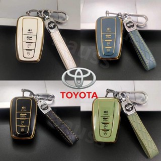 เคสกุญแจรีโมทรถยนต์ สําหรับ TPU กันรอยขีดข่วน สําหรับ Toyota Corolla Altis Corolla Camry CHR Cross RAV Toyota เคส รีโมทรถยนต์ Camry เคส กุญแจ รถยนต์ Cross Toyota เคส กุญแจรถย