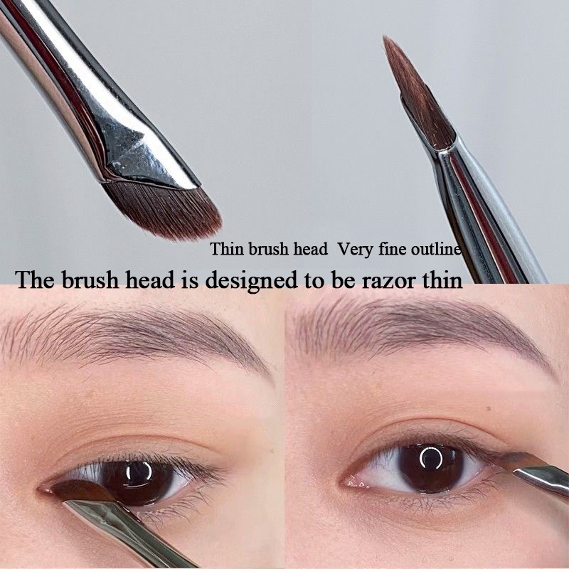 makeup-tool-sickle-eyeliner-brush-bevel-flat-head-makeup-brush