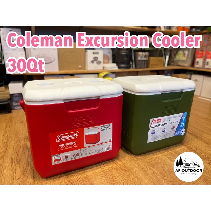 coleman-excursion-cooler-16qt-30qt-โคลแมน-คลูเลอร์กระติกน้ำเก็บความเย็น-ขนาดพกพา-กระติกน้ำ