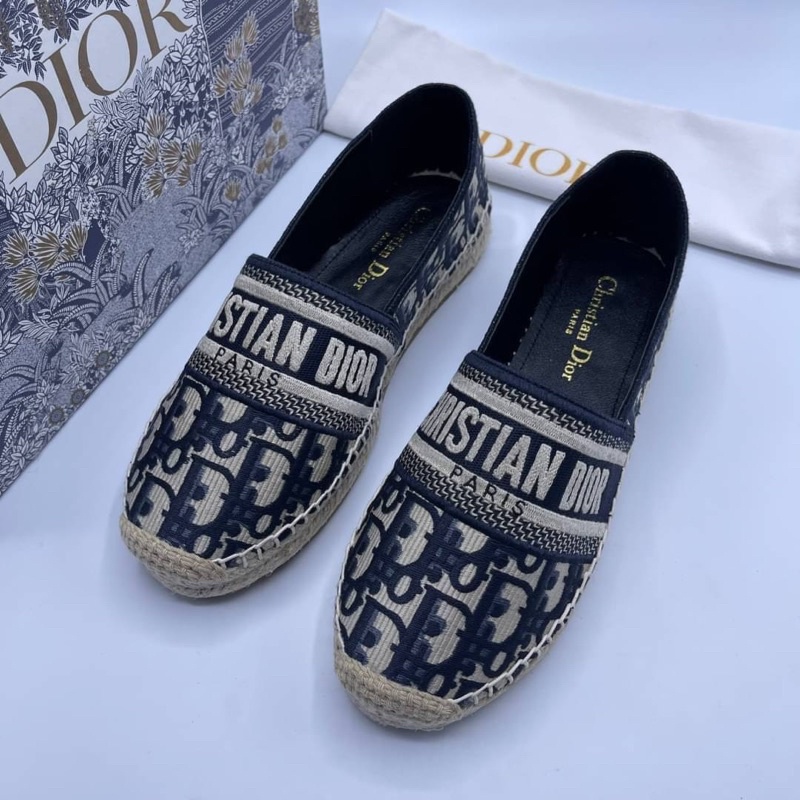 รองเท้าผู้หญิง-รองเท้าแบรนด์เนม-dior-granville-espadrille-ss22-งานดีสุด