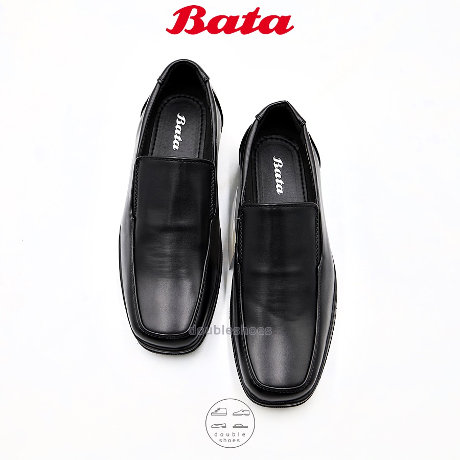 bata-รองเท้าหนังคัชชูผู้ชายบาจา-พื้นเรียบ-เย็บพื้น-รุ่น-801-6158-ไซส์-6-11-39-45