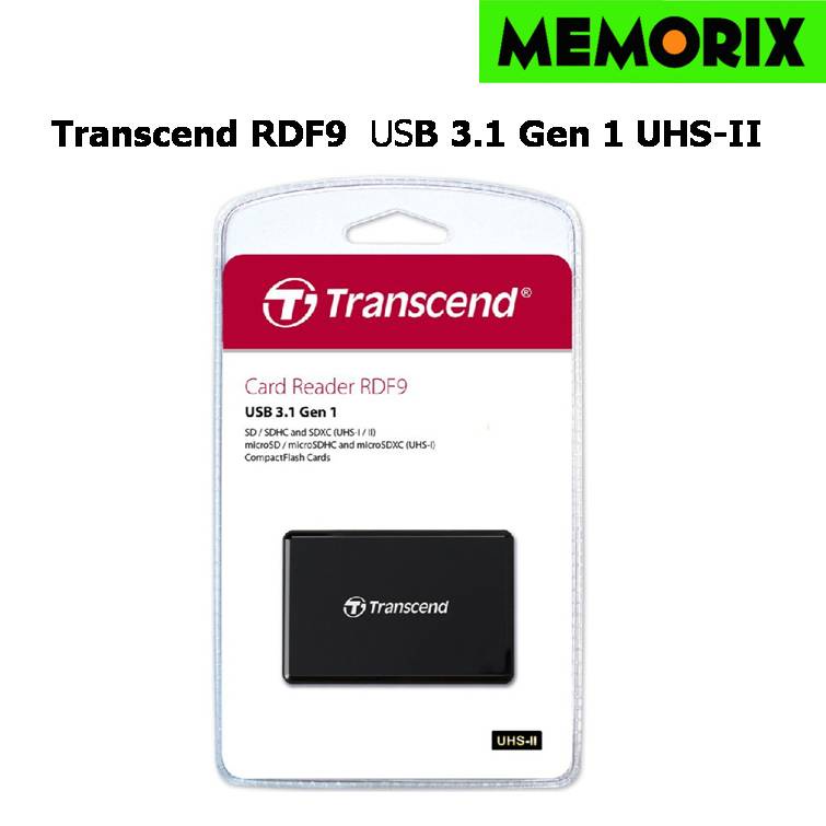 Transcend Card Reader RDF9 USB 3.1 UHSII Shopee Thailand