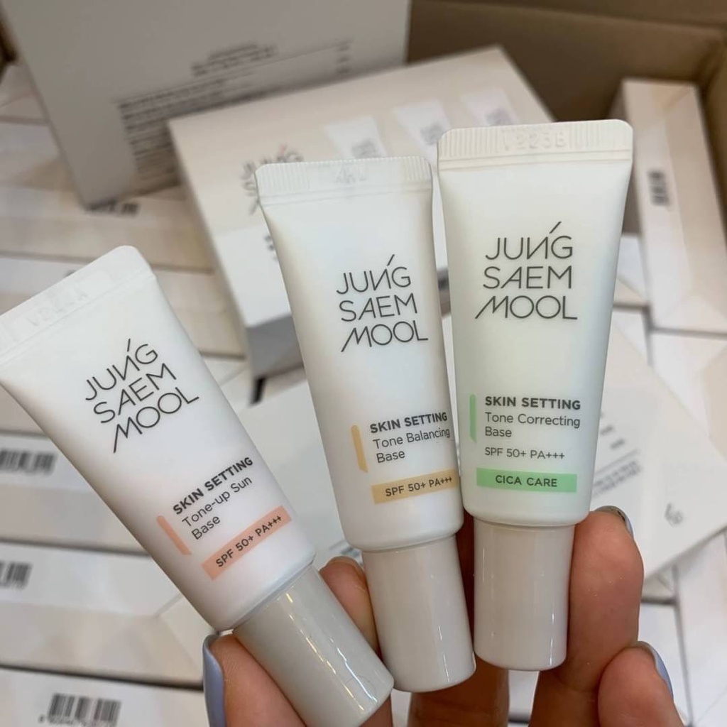 Jung Seam Mool Skin Setting Base Special Set 3 ชิ้น (ปริมาณหลอดละ 5 ml ...