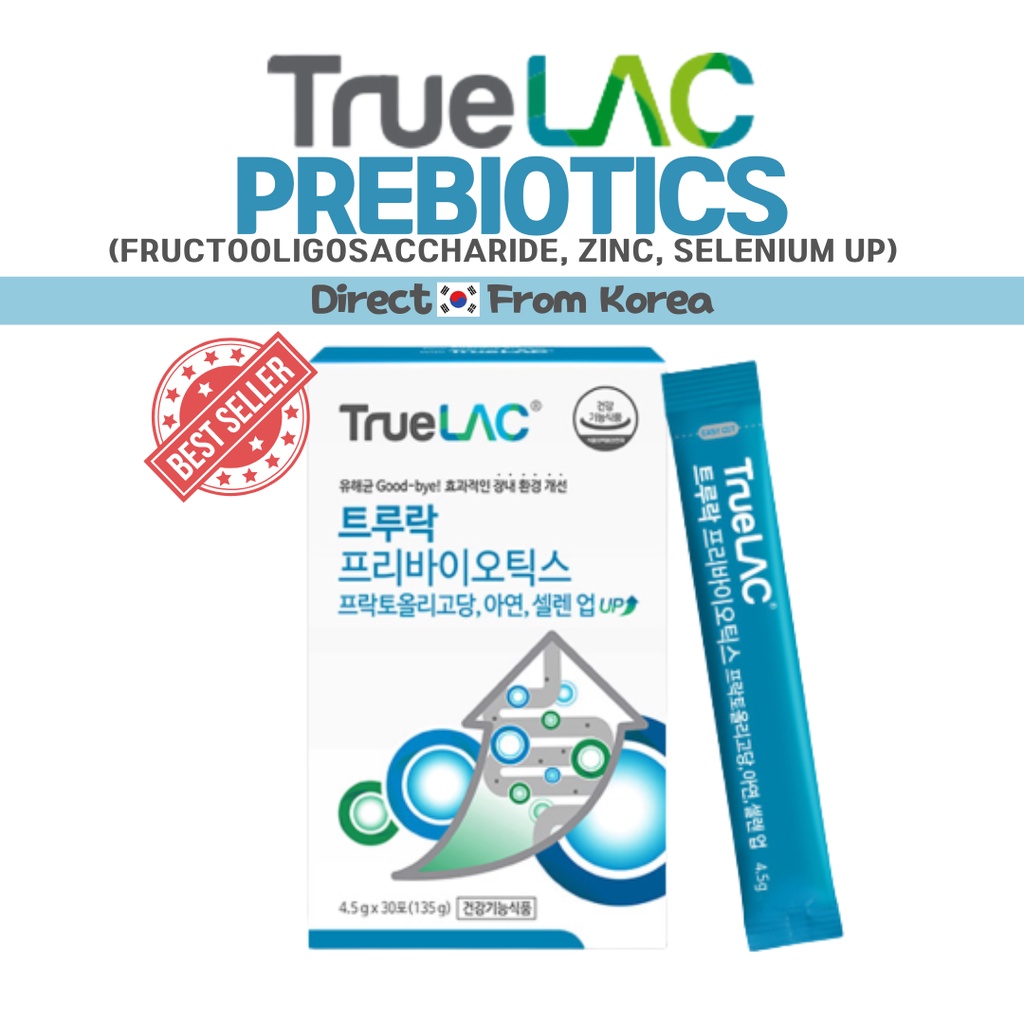 korea-hurum-official-truelac-prebiotics-30sticks-fructooligosaccharide-zinc-selenium-up-milk-flavor