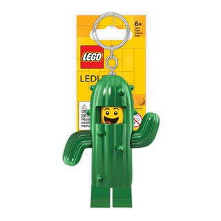 LEGO พวงกุญแจ ไฟฉาย เลโก้ มินิฟิกเกอร์ กระบองเพชร Cactus Guy Key Light ลิขสิทธิ์แท้