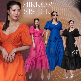 Code : 20628.2 เดรสยาวทรงสวย เดรสสีน้ำเงิน งานป้าย Mirrorsister