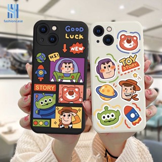 เคสโทรศัพท์มือถือ ลายการ์ตูนของเล่น สําหรับ IPhone 13 12 11 PRO MAX 6 7 6S 8 Plus X XR XS MAX 11 12 13 Mini Se 2020 6SPlus 7Plus 6Plus 8Plus XSMAX ทอยสตอรี่วงกลม เคส