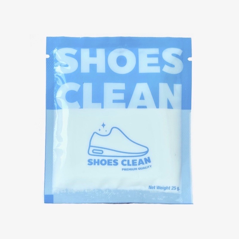 ภาพหน้าปกสินค้าชุด5ซองส่งฟรี ผงซักรองเท้า SHOES CLEAN (เจ้าแรกในไทย) แถมถุงซักทุกซอง จากร้าน henghengmall บน Shopee