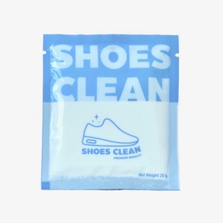 ภาพขนาดย่อของภาพหน้าปกสินค้าชุด5ซองส่งฟรี ผงซักรองเท้า SHOES CLEAN (เจ้าแรกในไทย) แถมถุงซักทุกซอง จากร้าน henghengmall บน Shopee