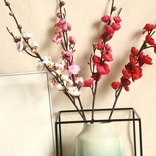 【AG】1Pc Artificial Plum Blossom Flower Home Cafe Hotel Stage Party Desktop Decor