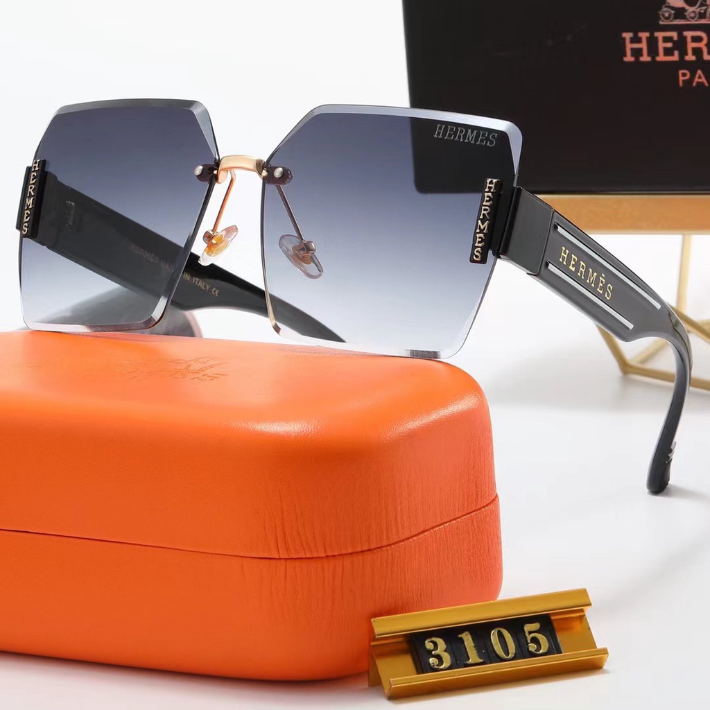 hermes-แว่นตากันแดด-ไร้ขอบ-ครึ่งกรอบ-แบรนด์เนม-อิตาลี-ฮิปฮอป-คุณภาพสูง-สําหรับผู้ชาย-ผู้หญิง-uv400