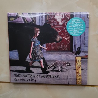 แผ่น CD อัลบั้ม The Getaway Hot Chili Peppers ของแท้ สีแดง