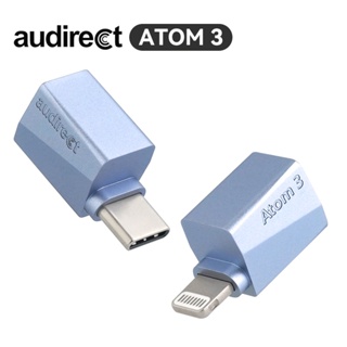 Audirect ATOM3 ESS9280 AC Pro แบบพกพา DAC 3 DSD512 3.5 มม. SE เอาท์พุต USB Type C อินพุต DAC