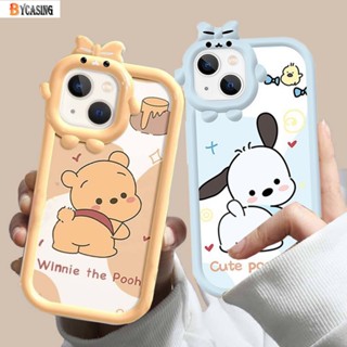 เคสโทรศัพท์มือถือนิ่ม ลายการ์ตูนหมีพูห์น่ารัก สําหรับ Samsung A04 A04S A32 A03 A12 A13 A50 A03s A23 A53 A50s A51 A52 A22 A30s A04E A52s A31 A02s A21s A11 A71 A53