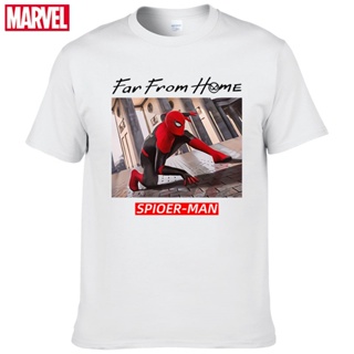 เสื้อยืด พิมพ์ลาย Marvel The Avengers Spider Man