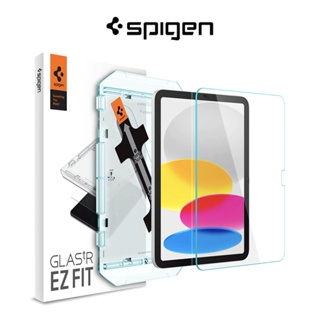 Spigen iPad 10.9 2022 Glas.tR EZ Fit iPad รุ่นที่ 10 กระจกนิรภัย พร้อมถาดจัดตําแหน่ง