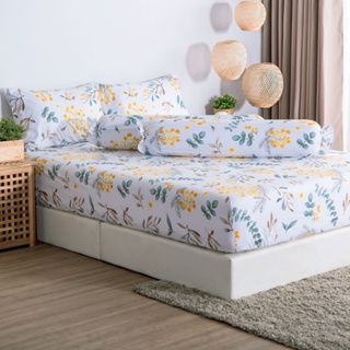 สินค้า LUCKY mattress ชุดผ้าปูที่นอน Micro Touch Flower Stlye Collection