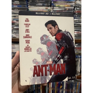 Ant Man : Blu-ray Steelbook 2d/3d มีเสียงไทย บรรยายไทย