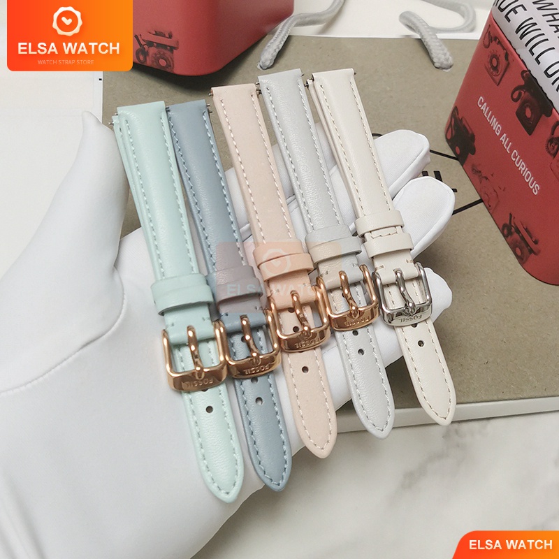 fossil-สายนาฬิกาข้อมือหนังแท้-14-มม-ถอดง่าย-สําหรับ-es3842-es3843-es3487-es3708-es3972-es3821-es3737