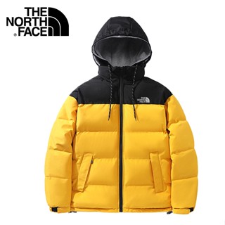 The North Face เสื้อแจ็กเก็ตแฟชั่น ผ้าฝ้าย แขนยาว ให้ความอบอุ่น สไตล์คลาสสิก สําหรับคู่รัก