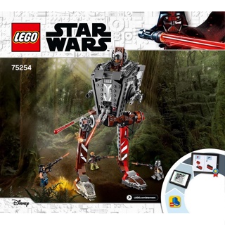 Instructions (คู่มือ) LEGO AT-ST Raider 75254 with Sticker