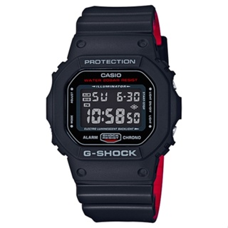 [ของแท้] Casio G-Shock นาฬิกาข้อมือ รุ่น DW-5600HR-1DR ของแท้ รับประกันศูนย์ CMG 1 ปี