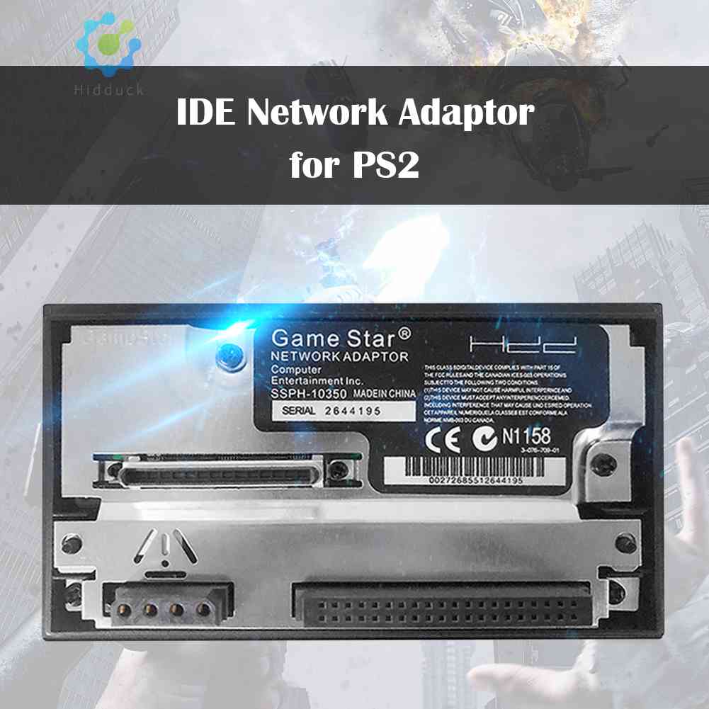 ภาพหน้าปกสินค้าSata/ide การ์ดเครือข่ายอินเตอร์เฟซ สําหรับคอนโซล PS2 SATA Socket HDD จากร้าน hidduck.th บน Shopee