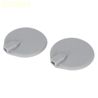 Dsubuy 2pcs 65mm / 2.56in Diameter Electrode Pads Round Silicon for Electric Tens Slimming Therapy Machine Massage Tool