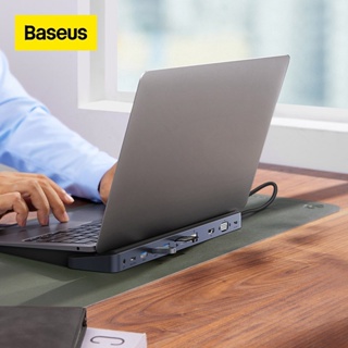 Baseus อะแดปเตอร์ฮับ USB Type C เป็น HDMI USB 3.0 สําหรับ MacBook Pro iPad Pro USB HUB PD 100W 60W