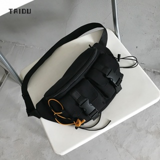 TAIDU Cross -Body Bag กระเป๋าสะพาย สไตล์เกาหลีอินเทรนด์ แฟชั่นย้อนยุค ถุงแนวทแยงทั้งหมด