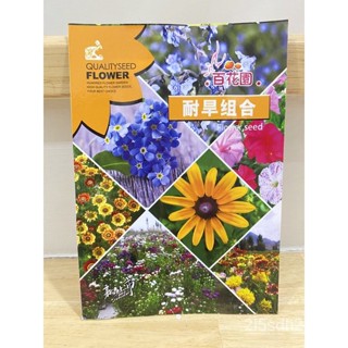 （คุณภาพสูง เมล็ด）เมล็ดShade tolerance wildflowers Mix 200/ซอง/ง่าย ปลูก สวนครัว เมล็ด/สวนครัว DWSZ