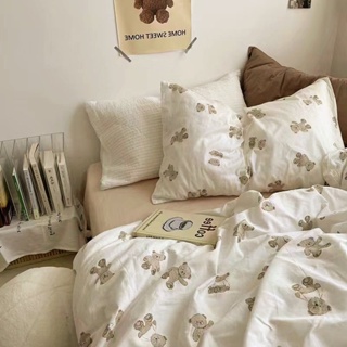  ปลอกผ้านวมที่ซักได้นี้สามารถใช้กับเตียงในหอพักได้และเป็นมิตรกับผิวหนัง สีสวยมากมีให้เลือก