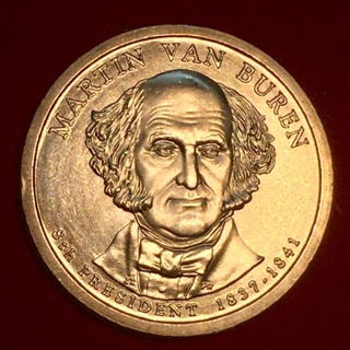 🔥 เหรียญ 1 ดอลลาร์ USA ปี 2008 ซีรีส์ ประธานาธิบดี