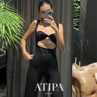 ภาพหน้าปกสินค้าAtipashop - JUMPSUIT GIGIE จั้มสูท ขายาว ลุดหรู สุดเซ็กซี่ ที่เกี่ยวข้อง