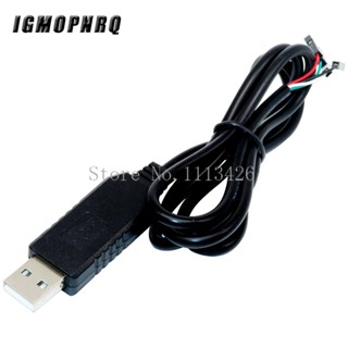 โมดูลแปลงสายเคเบิล PL2303 PL2303HX USB เป็น UART TTL 4p 4 pin RS232 1 ชิ้น