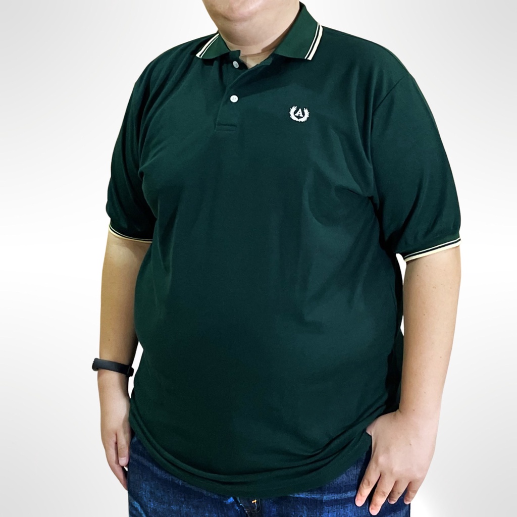 เสื้อโปโลผู้ชายหุ่นหมี-adarus-ปกขลิบ-3xl-4xl-5xl-ไซส์ใหญ่มาก-ผ้าใส่สบาย-ไม่ร้อน-งานพรีเมี่ยม-ส่งไวมากกก-สีไม่ตก-ไม่ย้วย