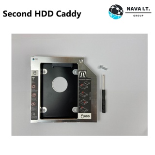 ภาพขนาดย่อของภาพหน้าปกสินค้า️กรุงเทพฯด่วน1ชั่วโมง ️ NAVA IT ถาดแปลง SECOND HDD CADDY 9/9.5/12.7MM BRACKET DVD-ROM CD OPTICAL BAY TRAY ประกัน 1 ปี จากร้าน nava.it บน Shopee ภาพที่ 4
