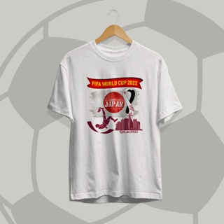 PRIA T-shirt Japanese Football fifa world cup 2022 T-shirt Japanese Ball cotton combed 30s Men Women T-shirt qatar 2022
