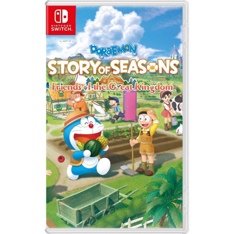 ภาพหน้าปกสินค้า(มือ 1) Nintendo Switch : DORAEMON TORY OF SEASONS - FRIENDS OF THE GREAT KINGDOM (Z.3/Eng) *รองรับภาษาไทย* จากร้าน akesilanser บน Shopee