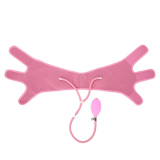 Airbag Facial Mask Face Massage Belt Bandage Thin Face Belt Beauty Tool Pink L