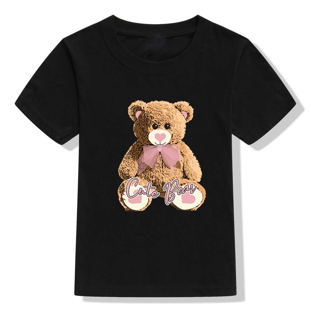 ดูแลลูก-ๆ-ของคุณให้ดี-เสื้อยืดลายหมีเท็ดดี้แบร์-ชุดพ่อแม่ลูกเป็นของขวัญที่ดีที่สุดสำหรับเด็ก