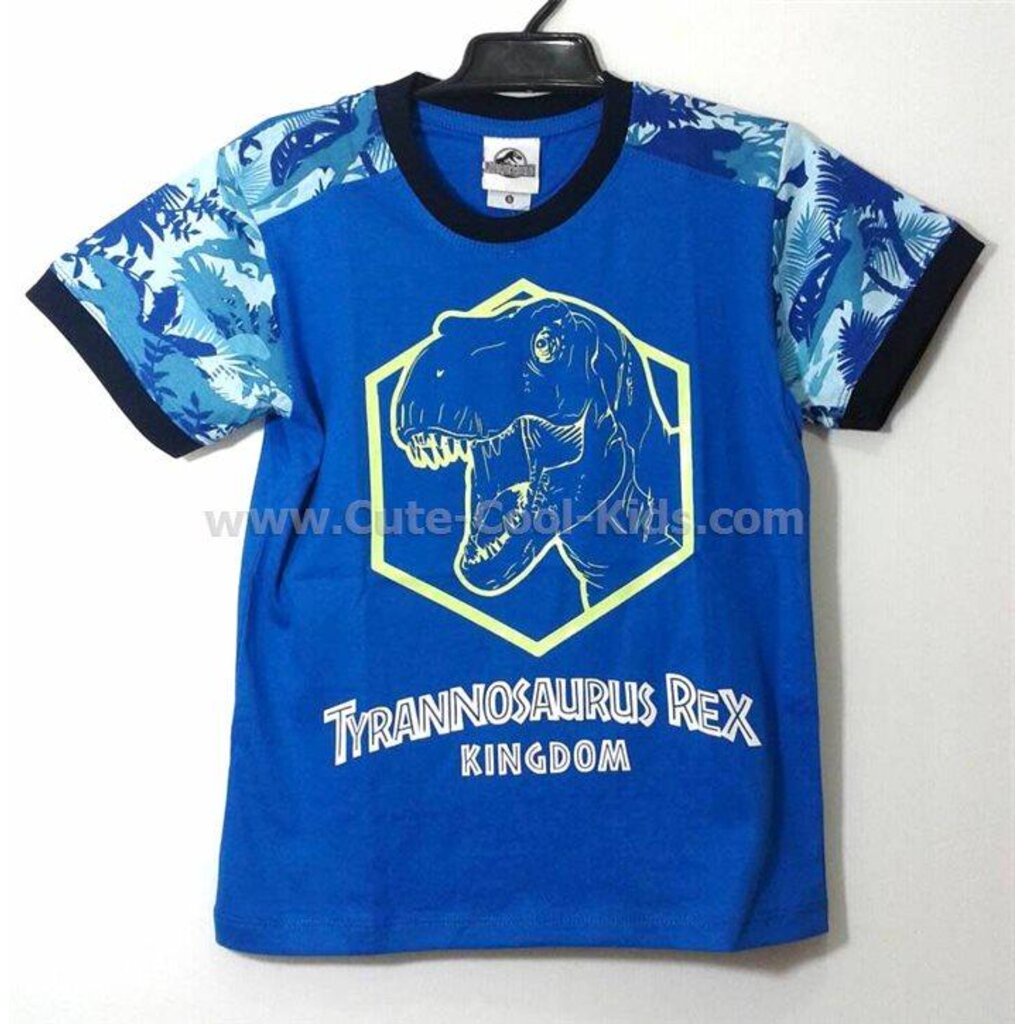 tsb-826-เสื้อยืดเด็กผู้ชาย-ไดโนเสาร์-สีน้ำเงิน-size-110-4-5y