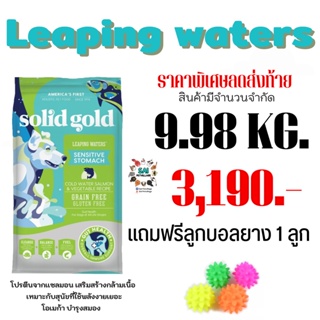 ภาพหน้าปกสินค้าจัดส่งฟรีอาหารหมา Leaping waters 9.98kg. ที่เกี่ยวข้อง