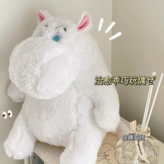 พร้อมส่ง🍑 ตุ๊กตา น้อนฮิปโป สีขาว Moomin มูมิน มาใหม่ค่า ของแต่งบ้านน่ารักๆ พร็อบถ่ายรูป ส่งเป็นของขวัญ เขียนโน้ตฟรี