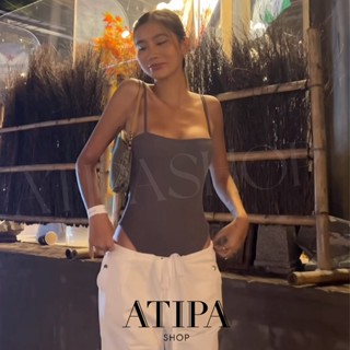 Atipashop - FOXY BODYSUIT บอดี้สูท ทรงสายเดี่ยว มีสีให้เลือกเยอะ