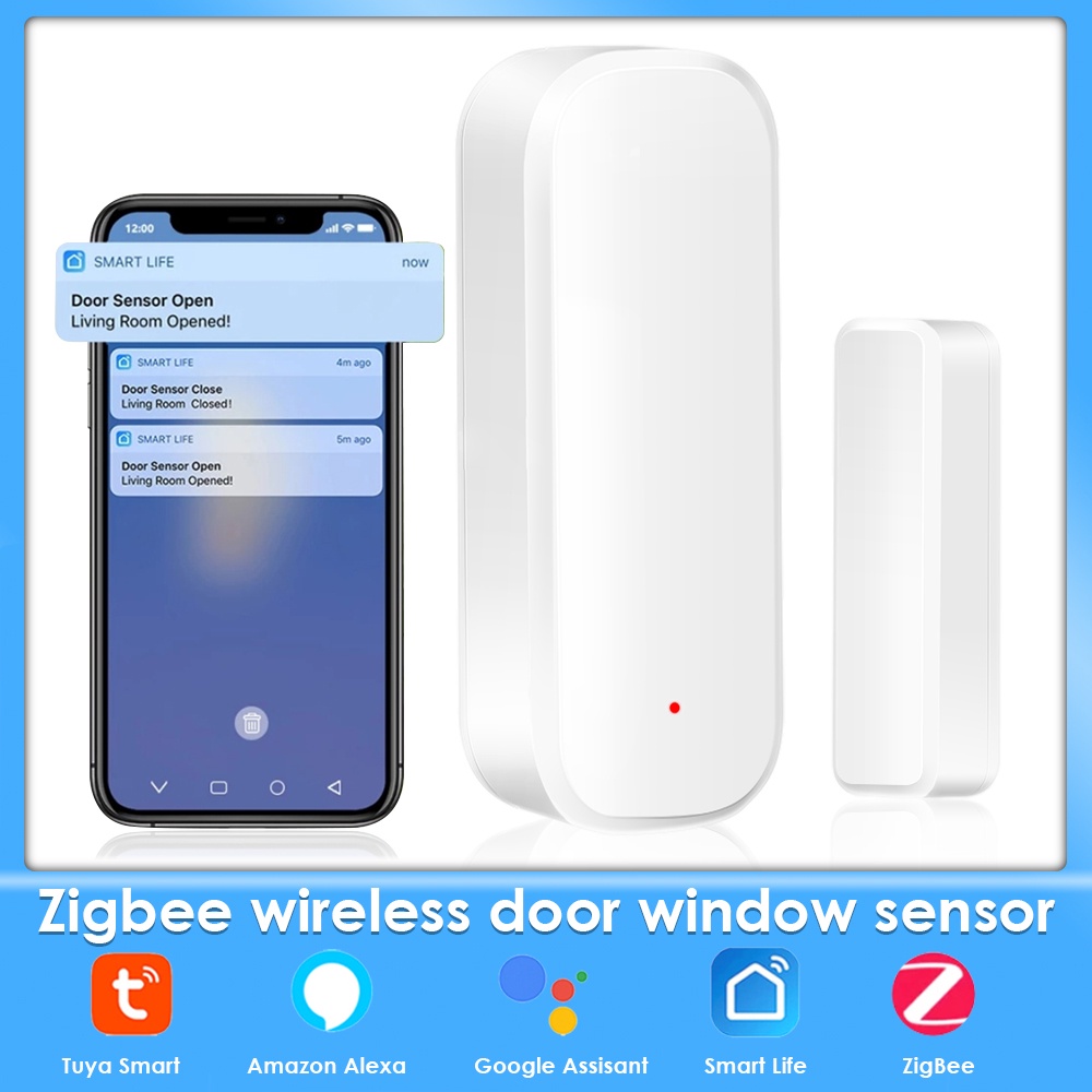 tuya-zigbee-wi-fi-เซ็นเซอร์ประตูและหน้าต่างอัจฉริยะ-ติดตั้งง่าย-ผู้เชี่ยวชาญด้านการเชื่อมต่อไร้สาย